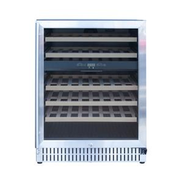 Summerset 24" Outdoor Rated Dual Zone Wine Cooler - RFR-24WD