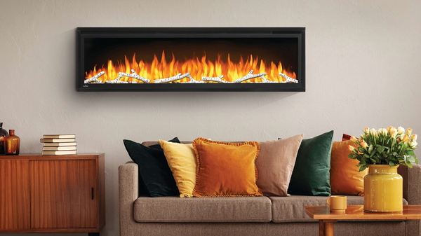 Napoleon Entice 60" Wall Mount Electric Fireplace - NEFL60CFH-1