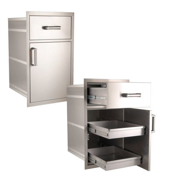 Fire Magic Premium Large Pantry Door and Drawer Combo (33 x 20) - 54020S