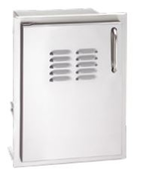Fire Magic Select Single Access Door with Tank Tray and Louvers (21 x 14) - LH