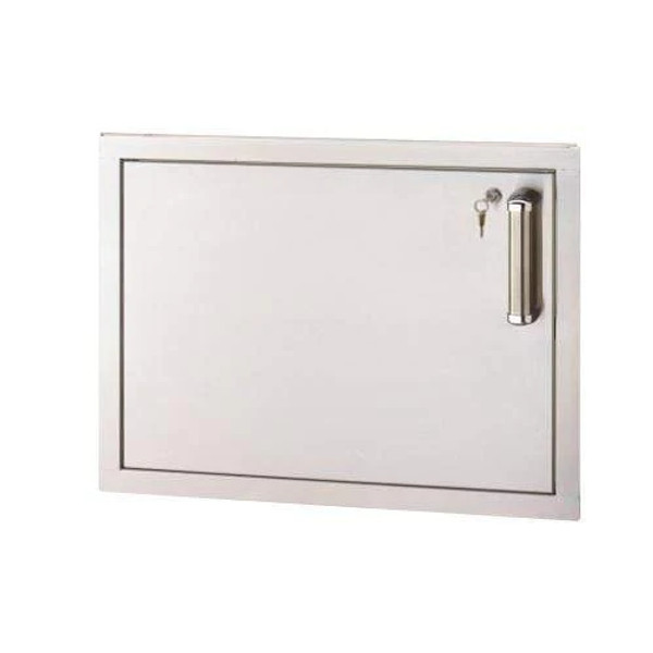 Fire Magic Horizontal Single Access Door with Lock, Left Hinge - 53917KSC-L