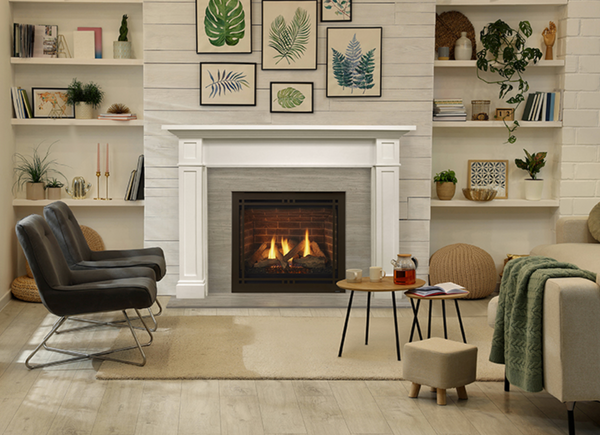 Majestic Quartz Platinum 36" Direct Vent Gas Fireplace -  QUARTZPLA36IN