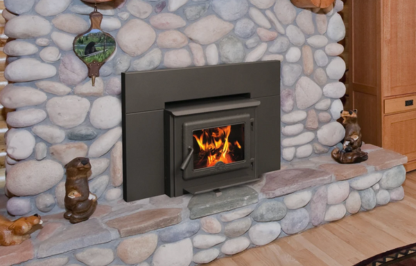 True North TN20 Wood-Burning Fireplace Insert - TN20.INSB