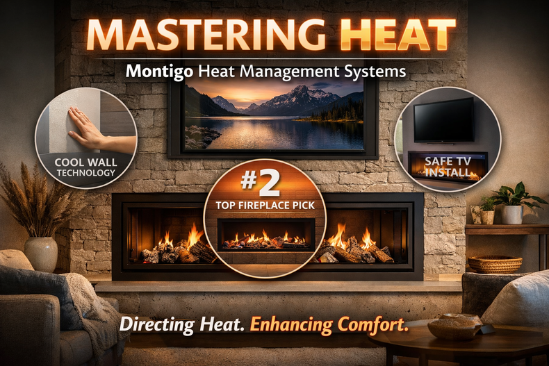 Montigo Heat Management Systems: Smarter Heat for Modern Fireplace Designs