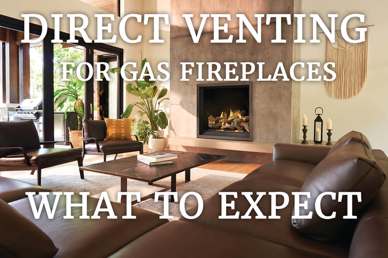 Venting for Gas Fireplaces | Direct Vent Series