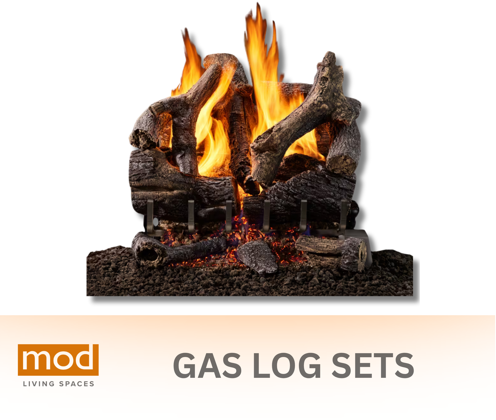 Shop Majestic Vented Gas Log Sets at Mod Living Spaces