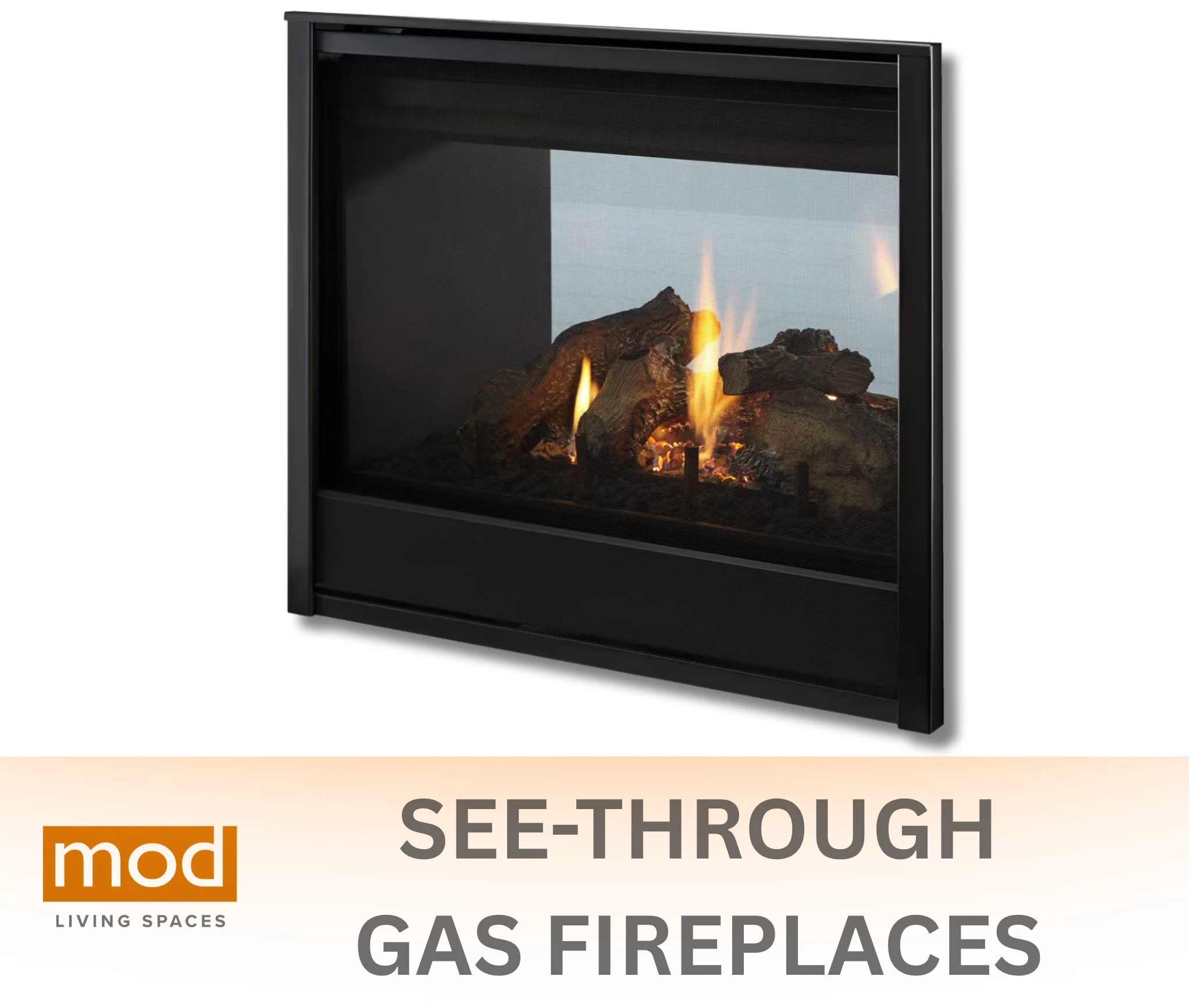 Shop Majestic See-Through Gas Fireplaces in Traditional & Linear Styles