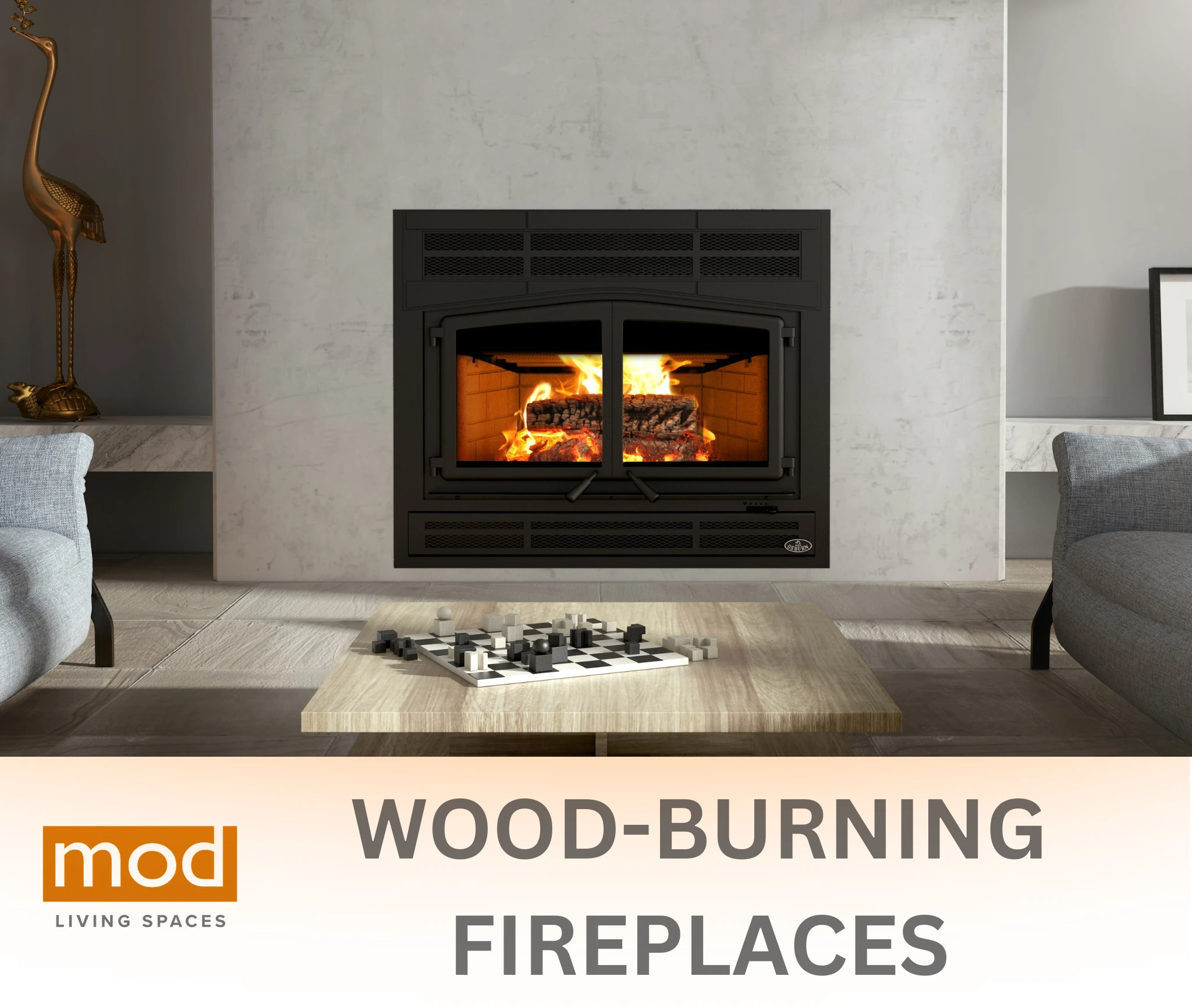 Shop Osburn Wood-Burning Fireplaces with Free Shipping & No Sales Tax