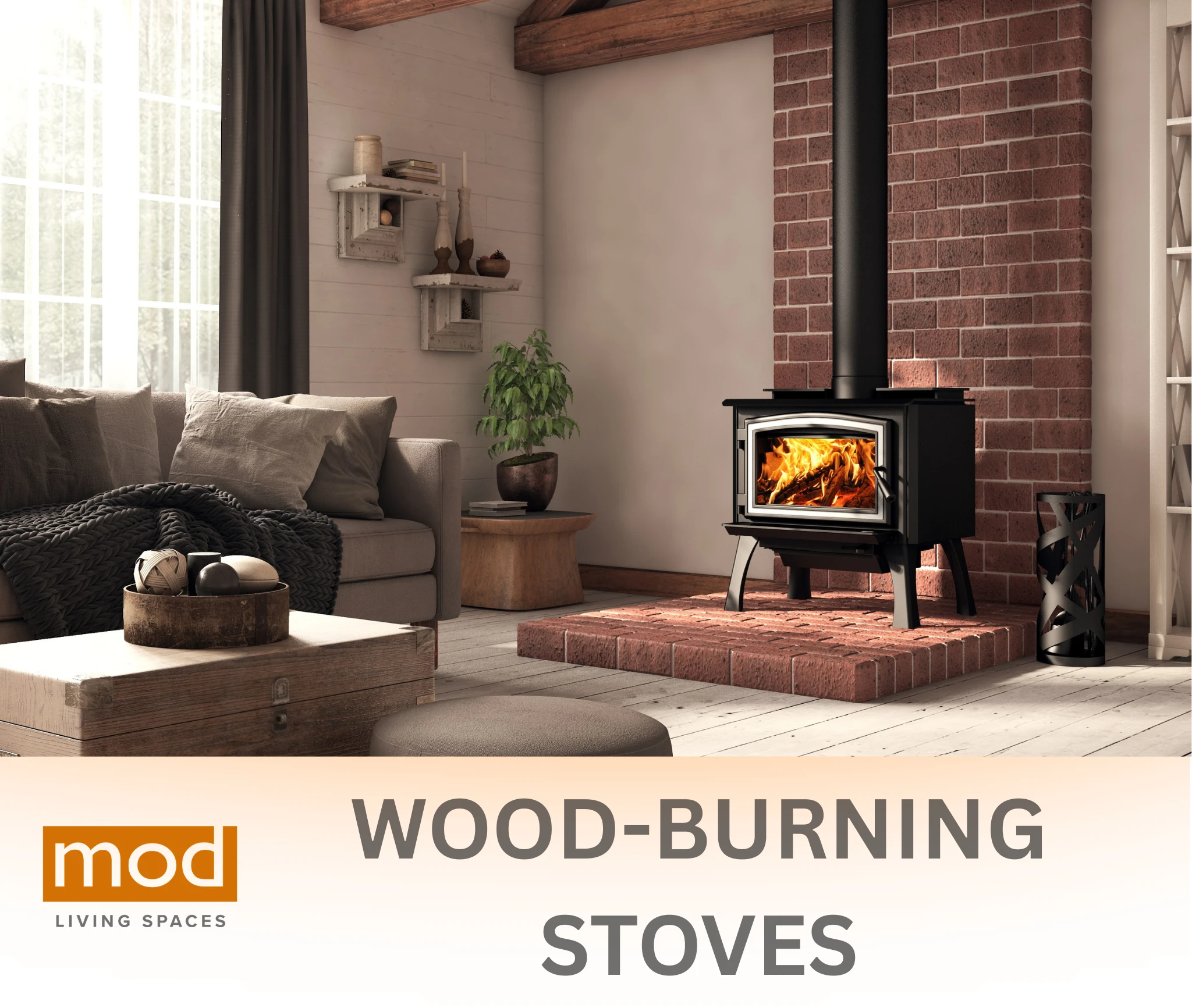 Shop Osburn Freestanding Wood-Burning Stoves with Legs or a Pedestal - Free Shipping & No Sales Tax