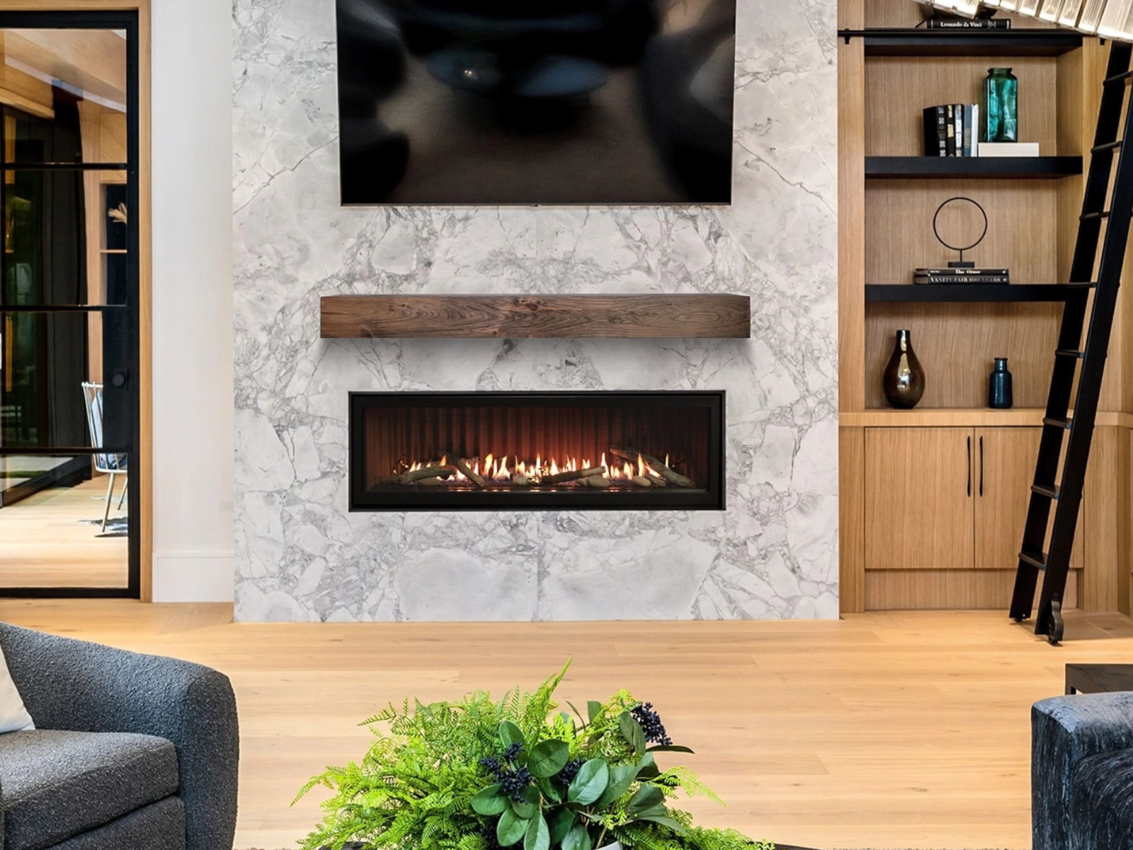 Empire Boulevard Direct Vent Gas Fireplace | Mod Living Spaces