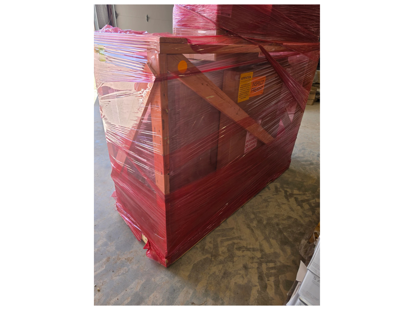 Jack's carefully packaged order