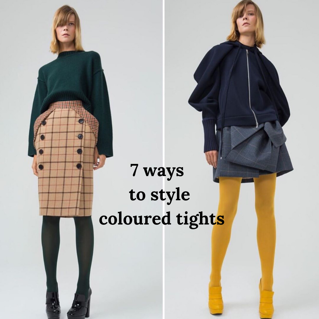 7 ways to wear colored tights - Dream Hosiery