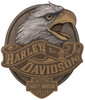 Harley Davidson Sign - Carved Eagle Pub Sign
