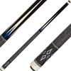 J Pechauer Cues S Series Ebony Framed Sim Ivory and Blue Pearl Points JP21