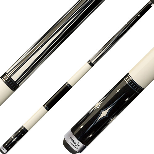 Pure X Cues - Mystic Black with Cocobolo Handle HXTC9 - Ozone 