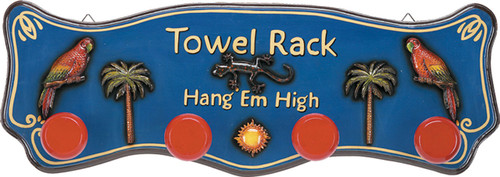 Towel Rack Outdoor Sign