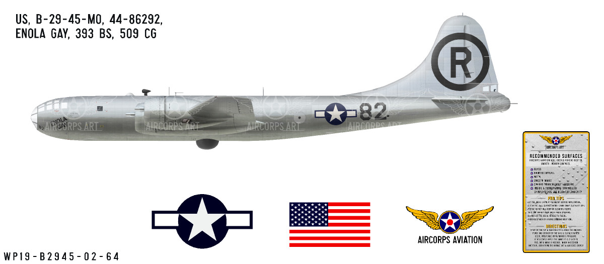 us enola gay bomber