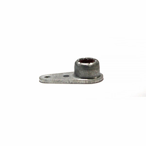 22NA17-82BC Nut - Anchor - One Lug - Countersunk Rivet Holes - 8-32 - Nylon Insert