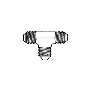 AC811JT8NS Tee - Flared Tube - Nickel Steel - 1/2 in. Tube