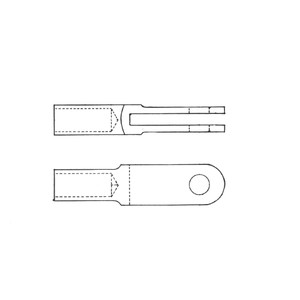 1R1-6 - Rod End - Clevis - Resistance Welded