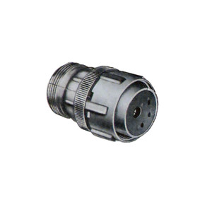 AN3106A-28-21PW Cannon Connector - Straight - Plug - Solid Shell - Size 28 - Arrangment 21 - Socket Contact Type