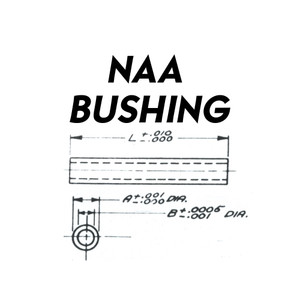 4B14-R4-29 NAA Bushing Spacer - Steel - Reamed