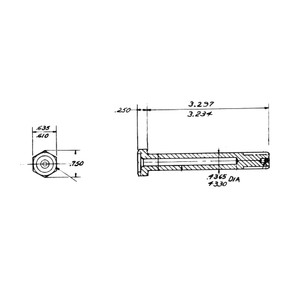 50134 - Bolt - Barrel - Hamilton Standard