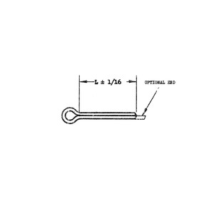 AN380-5-4 Pin - Cotter - Steel