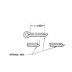 AN381-25-12 Pin - Cotter - Stainless