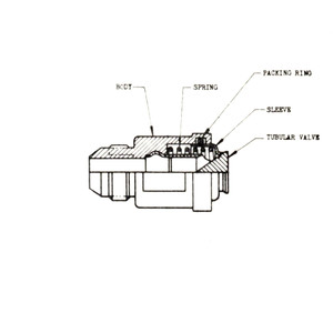 AN6221-4 - Coupling - Hydraulic Quick Release