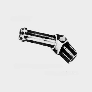 AN844-25 Elbow - Pipe Thread and Hose 45°