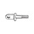 AN42B-7 - Bolt - Eye - #10-32 NF-3 - 3/16 Pin