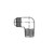 AC811CT10 Elbow - Flared Tube and Pipe Thread - 90 Degree - Brass - 5/8 Tube x 1/2 NPT