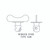 FAW6-1/2-60 DZUS Stud Winged Type