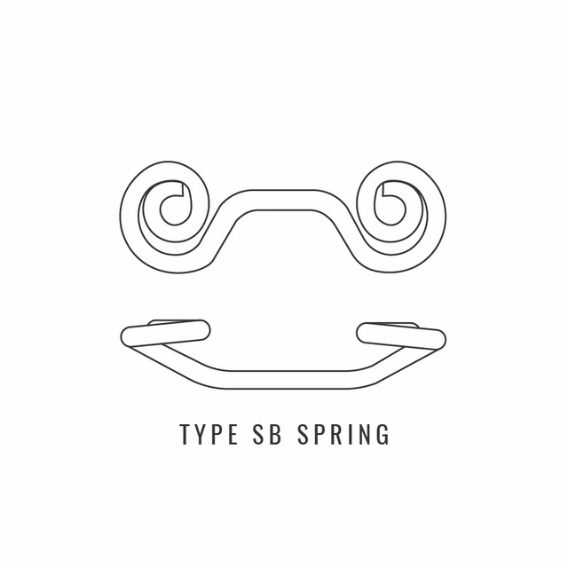 SB4-2 Special Dzus Spring - For Box Corner and Side Installation