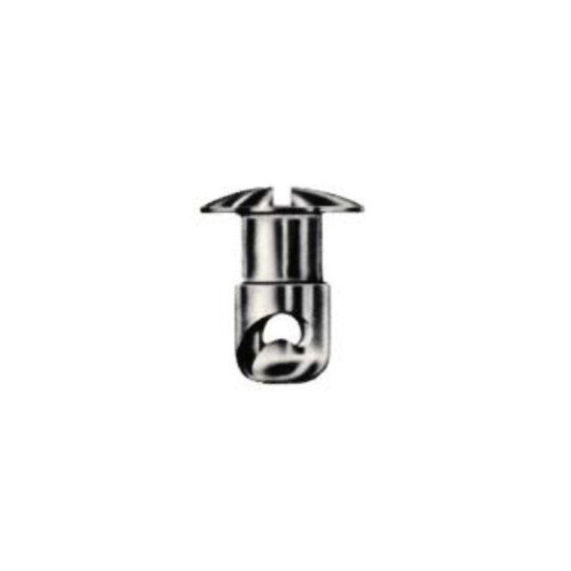 AJ4-50 Dzus Stud - 1/4" Body Diameter .500" Length