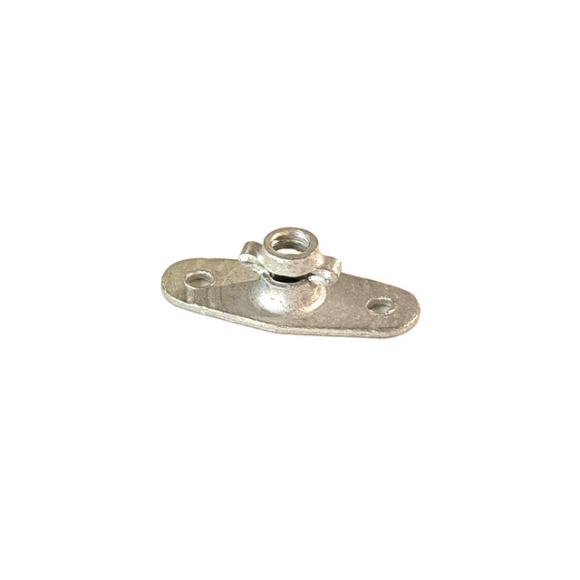 W1S-632 Two Lug Nutplate - 6-32 - All Metal