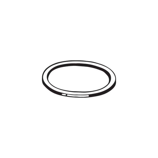 AN900-8 Gasket - Copper -  Annular