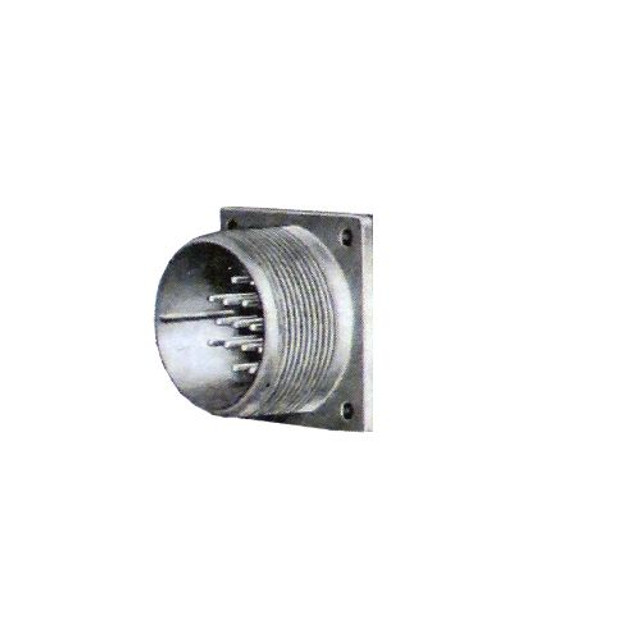 3100A-28-15P Cannon Connector - Wall Mounting - Receptacle - Solid Shell - Size 28 - Arrangment 15 - Pin Contact Type