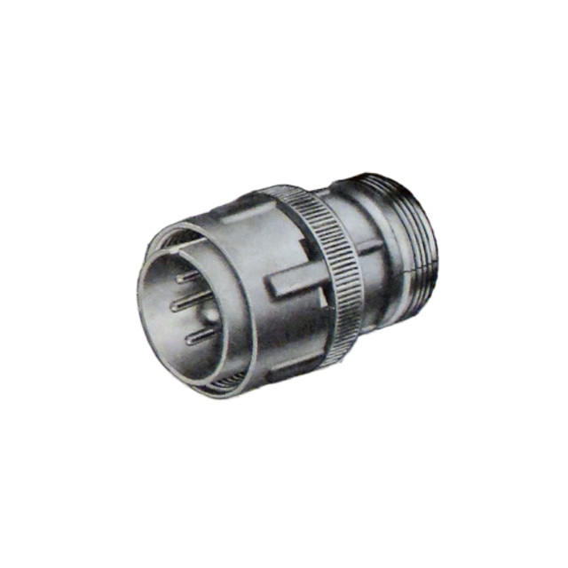 AN3106A-28-15P Cannon Connector - Straight - Plug - Solid Shell - Size 28 - Arrangment 15 - Pin Contact Type