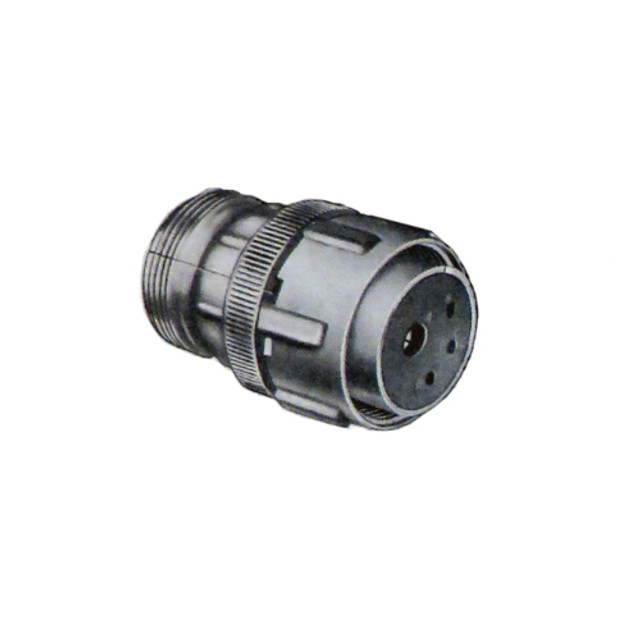 AN3106M-16S-5S Cannon Connector - Straight - Plug - Solid Shell Pressurized Vibration Resistant - Size 16 - Arrangment 5 - Socket Contact Type AN3106M-16S-5S Cannon Connector - Straight - Plug - Solid Shell Pressurized Vibration Resistant - Size 16 - Arrangment 5 - Socket Contact Type