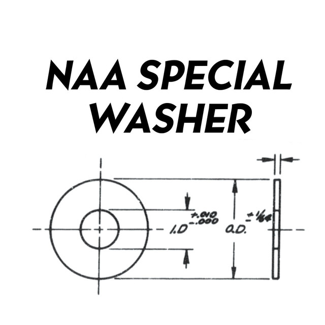 2W1C-16-28-125 NAA Special Washer - Steel - Corrosion Resistant