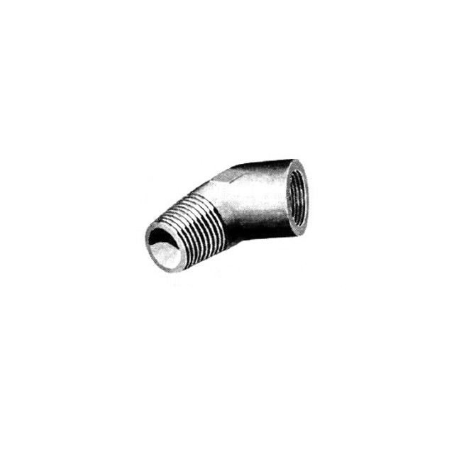 AN915-4D Elbow - Internal and External Pipe Thread 45 deg