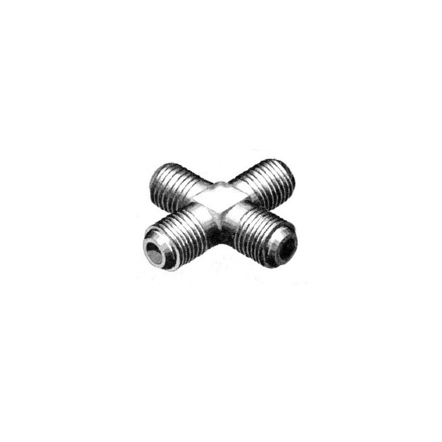AN827-5D Cross - Flared Tube