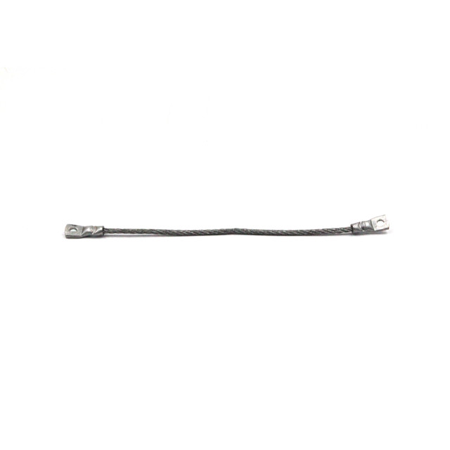 5AJ8-8  Jumper - Bonding - Aluminum - 6" Length - Eyes 0.147, 0.147 - Replaces AN749-1-6