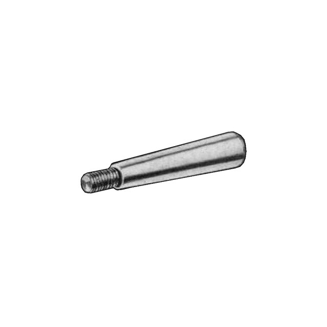AN386-2-18A Pin - Threaded Taper - Undrilled