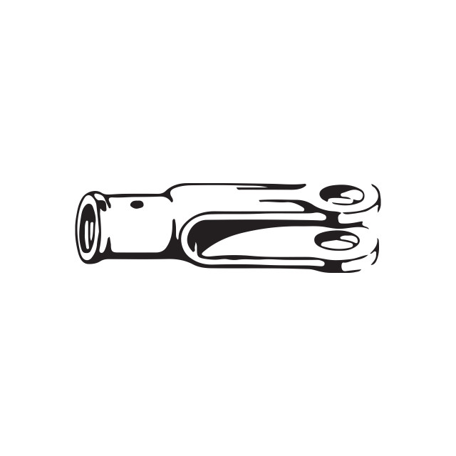 AN486-3L Clevis - Rod End Adjusting