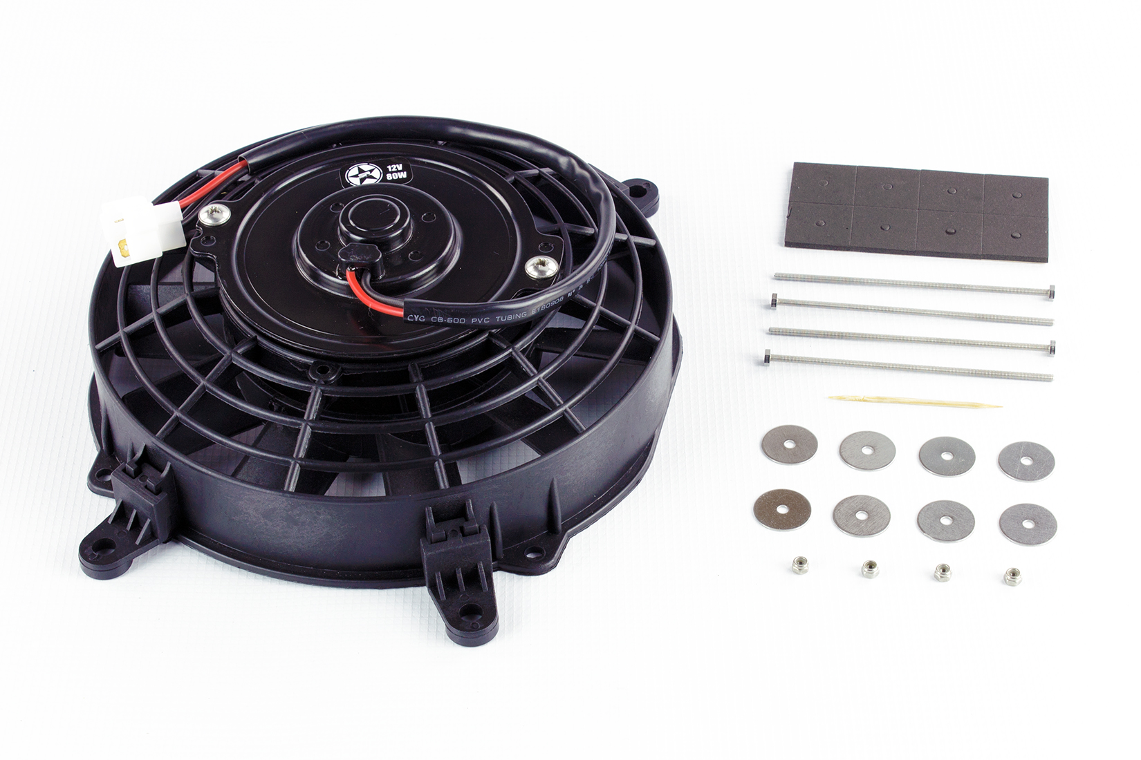 Universal Slimline 12v Electric Car Radiator Cooling Fan