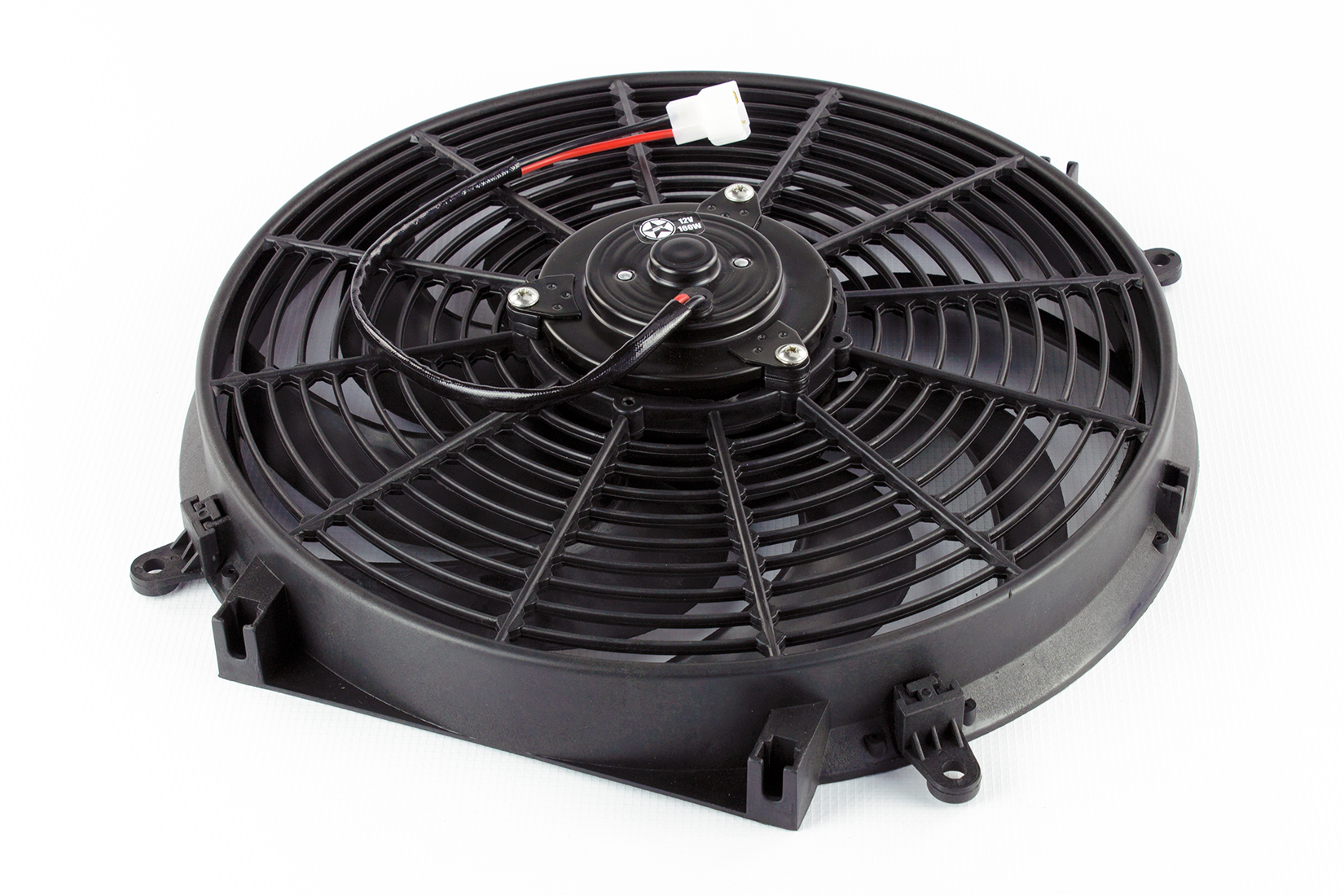 10 Push Pull Reversible Electric Radiator Cooling Fan Straight