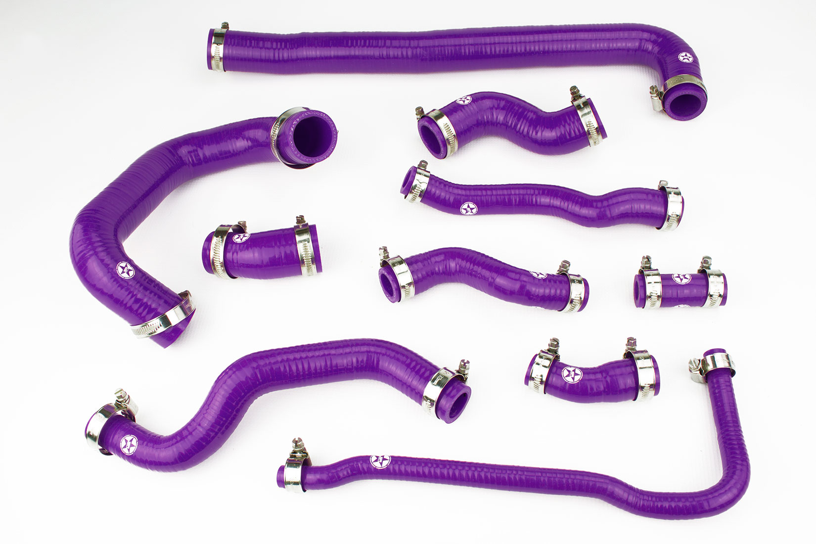 MINI One/Cooper MK1 R50/R52 Non-AC '04-'06 Silicone Radiator Coolant Hose  Kit - Stoney Racing